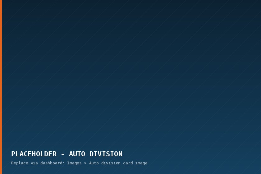 Placeholder image for the auto division, replace with a real photo